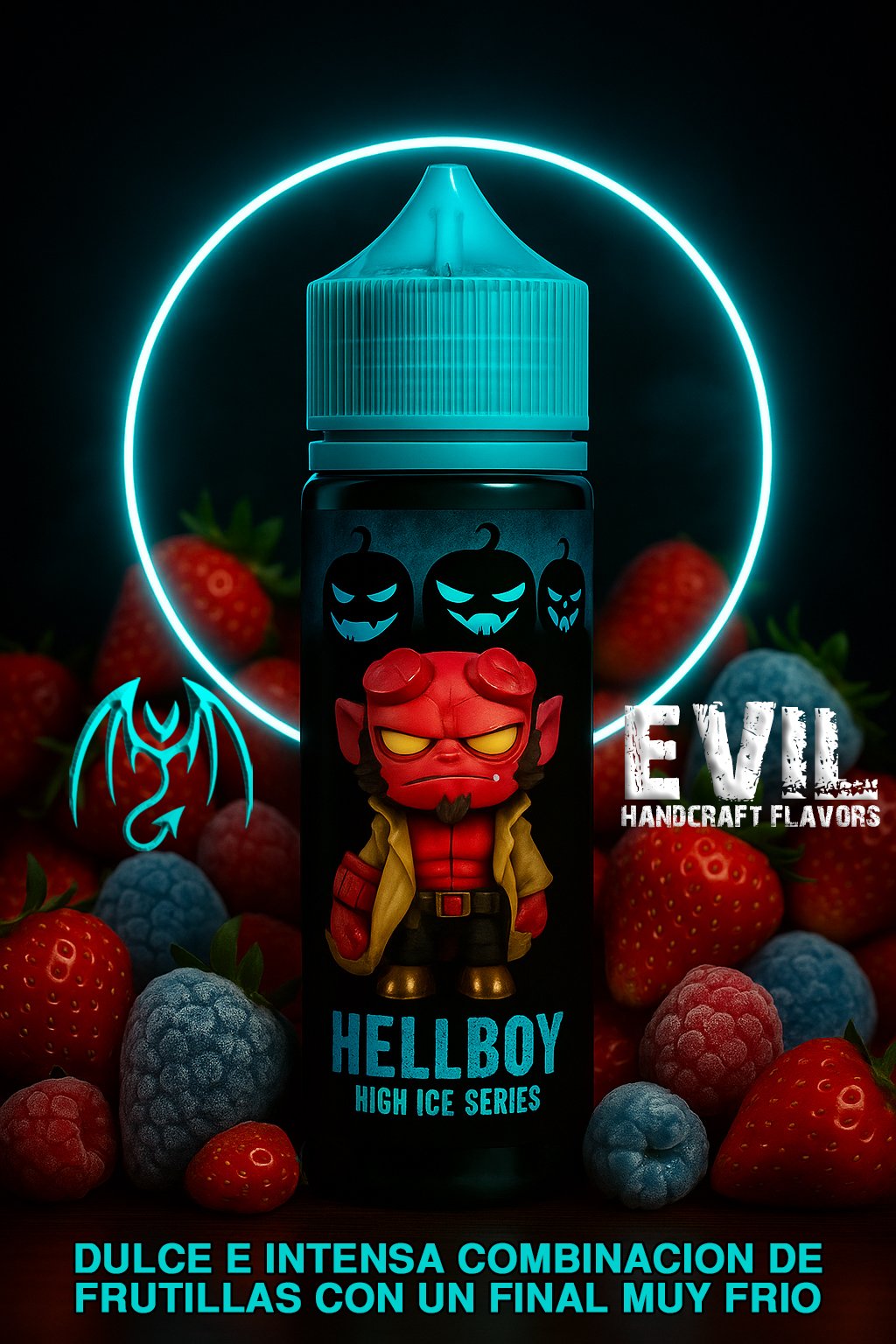 Hellboy High Ice Evil Salt Nic - 30ml- 25MG -High Ice Series- Hellboy - Imagen 1