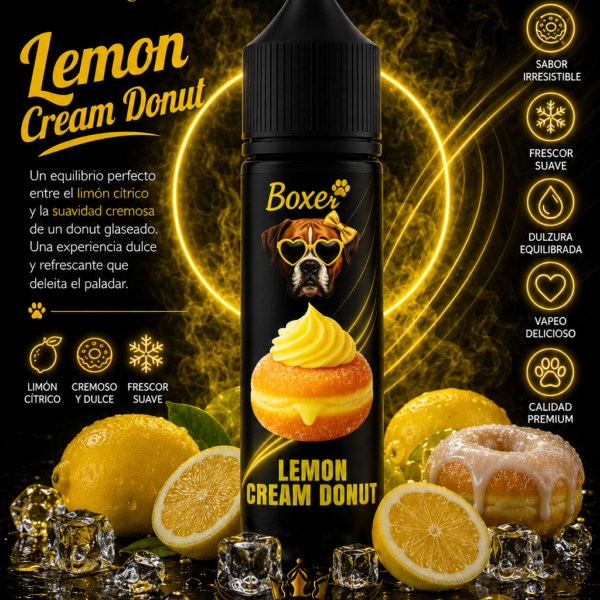 Four Seasons Salt Nic - 30ml- 25MG - Lemon Cream Donut