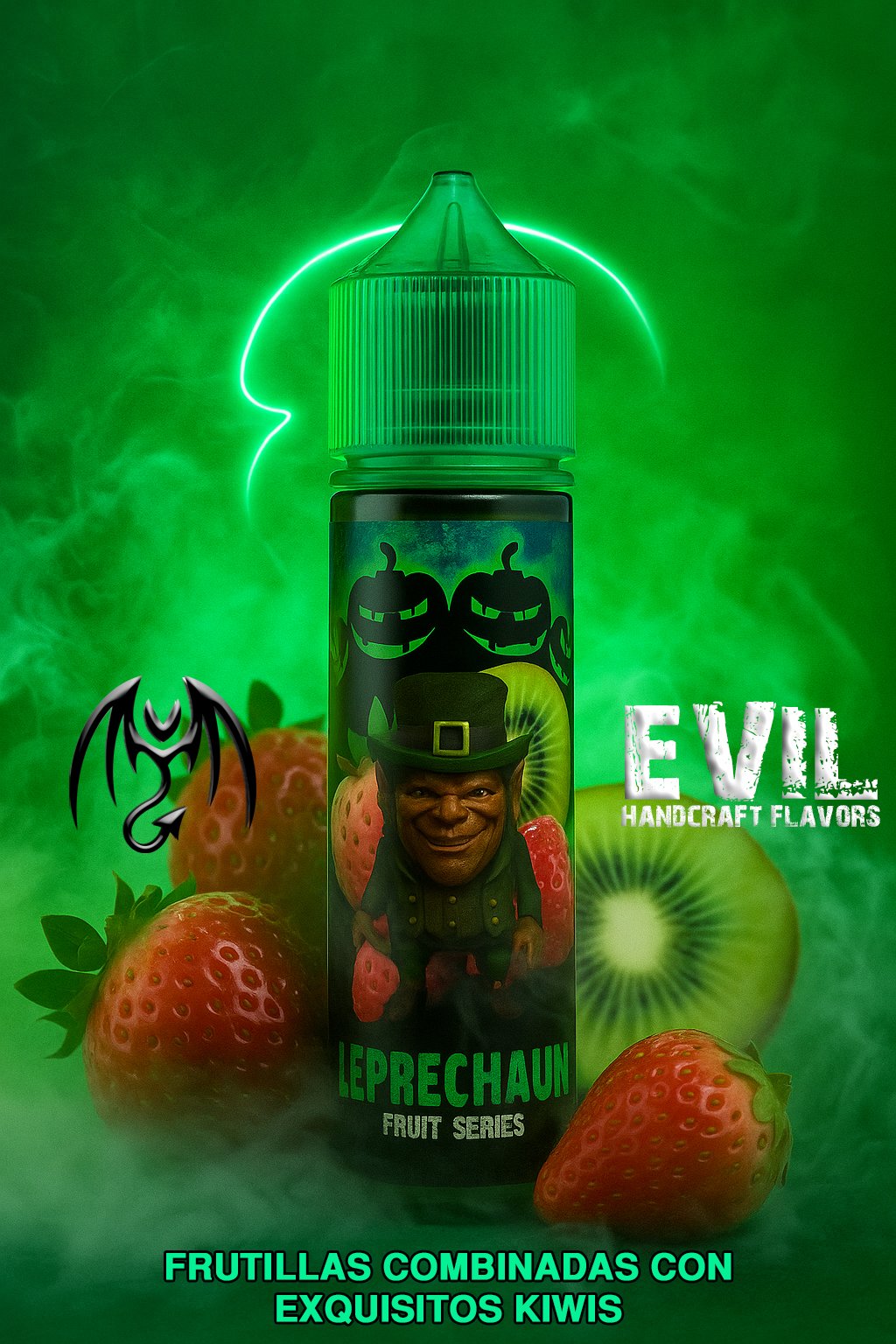 Leprechaun Evil Salt Nic - 30ml- 25MG -Fruit Series- Leprechaun - Imagen 1