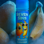Seven Sins Salt Nic - 30ml- 25MG - Fozen Ice Series - Mango Banana