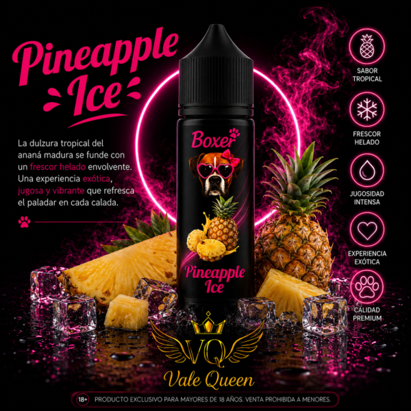 Boxer Salt Nic - 30ml- 25MG - Pineapple Ice