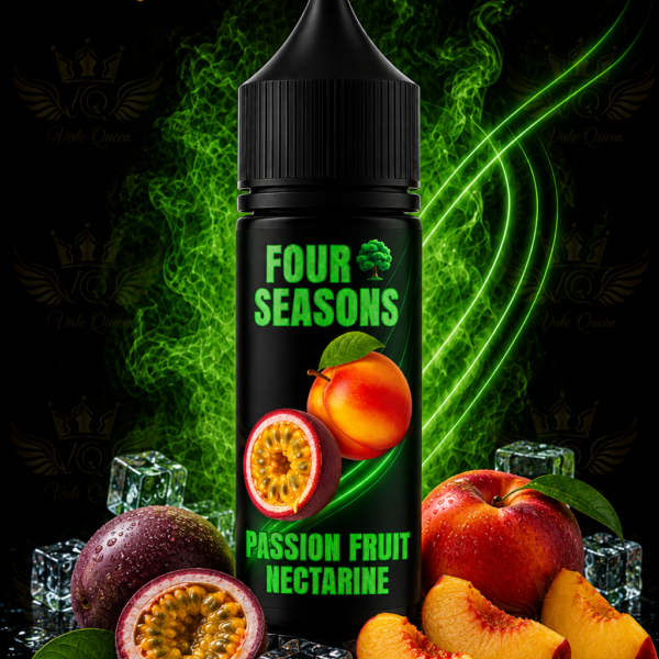 Four Seasons Salt Nic - 30ml- 25MG - Passion Fruit Nectarine