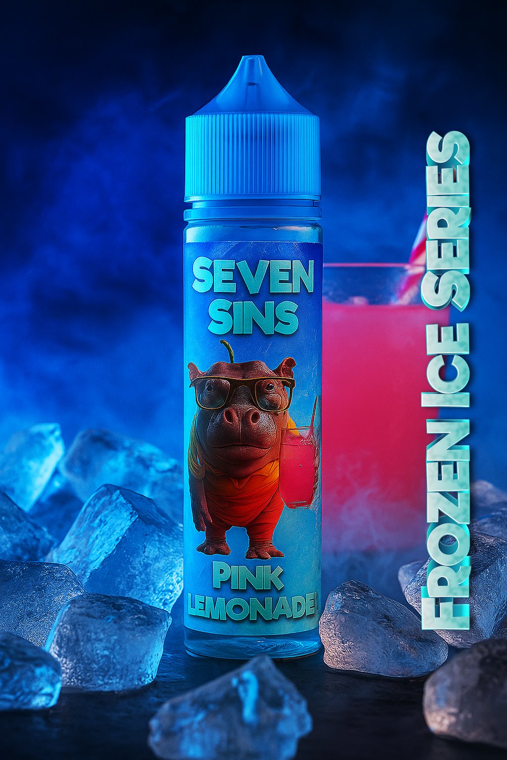 Pink Lemonade Ice Frozen Seven Sins - 60ml- 3MG Fozen Ice Series - Pink Lemonade Ice Frozen - Imagen 1