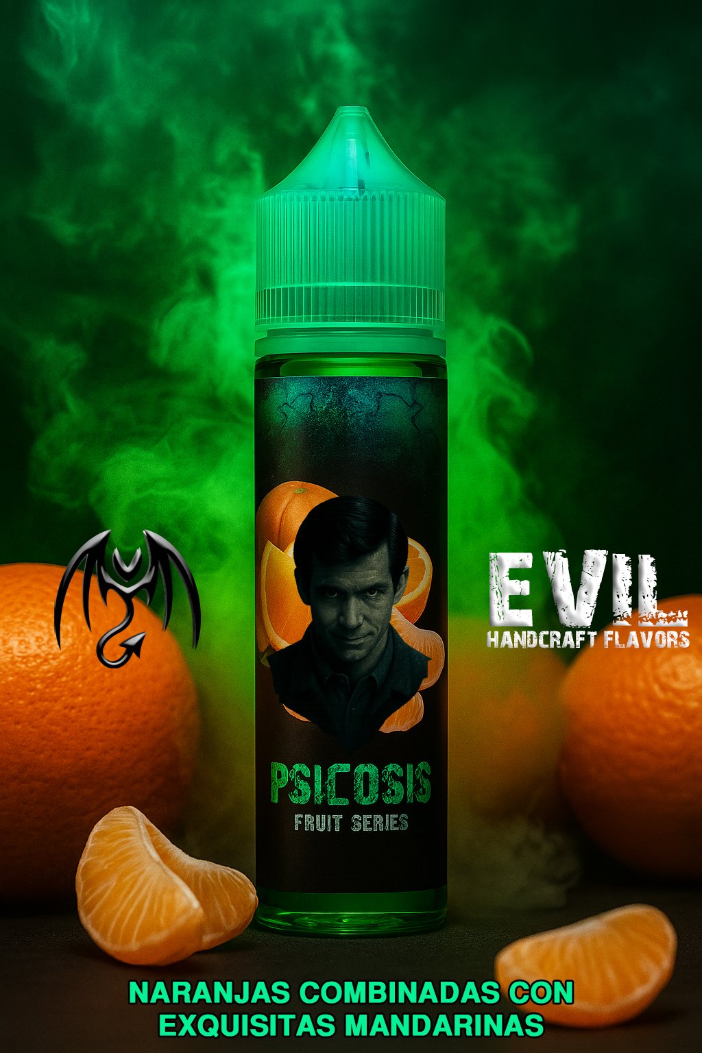 Psicosis Evil Salt Nic - 30ml- 25MG -Fruit Series- Psicosis - Imagen 1