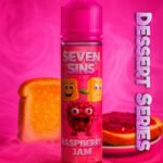 Seven Sins Salt Nic - 30ml- 25MG - Dessert Series - Raspberry Jam
