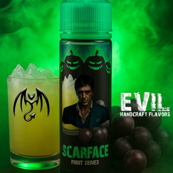 Evil Salt Nic - 30ml- 25MG -Fruit Series- Scarface
