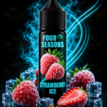 Four Seasons Salt Nic - 30ml- 25MG - Strawberry Bubblegum Kiwi Ice
