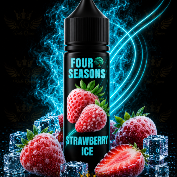 Four Seasons Salt Nic - 30ml- 25MG - Strawberry Bubblegum Kiwi Ice