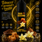 Four Seasons Salt Nic - 30ml- 25MG - Tobacco Caramel Vanilla