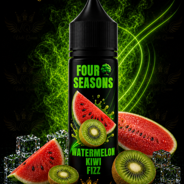 Four Seasons Salt Nic - 30ml- 25MG - Watermelon Kiwi Fizz