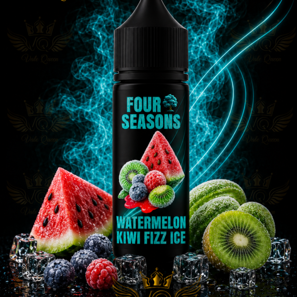 Four Seasons Salt Nic - 30ml- 25MG - Watermelon Kiwi Ice