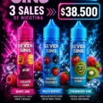 Seven Sins Salt Nic OFERTA PACK X3