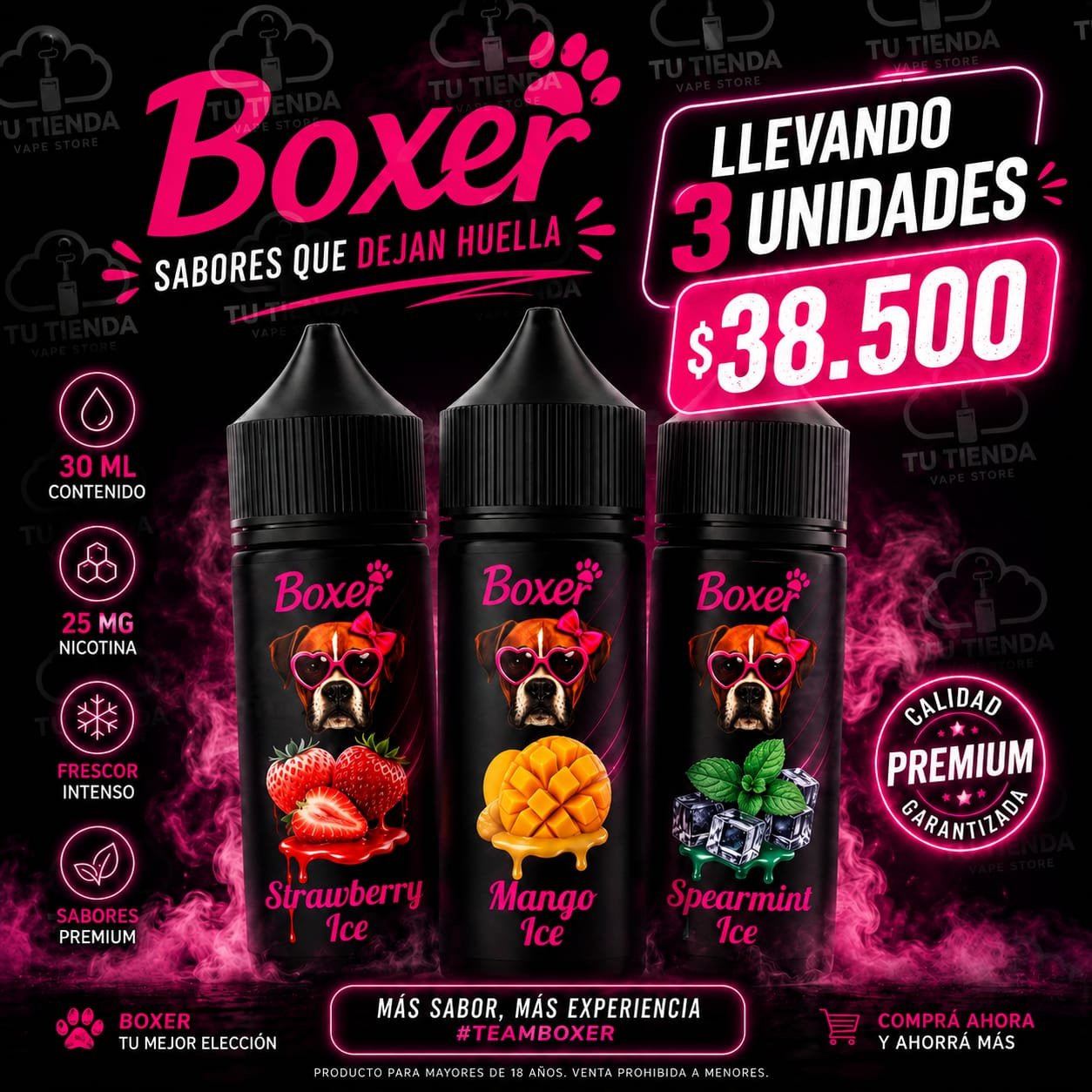 WhatsApp Image 2026-08-18 at 21.40.31 Boxer Salt Nic OFERTA PACK X3 - Imagen 1