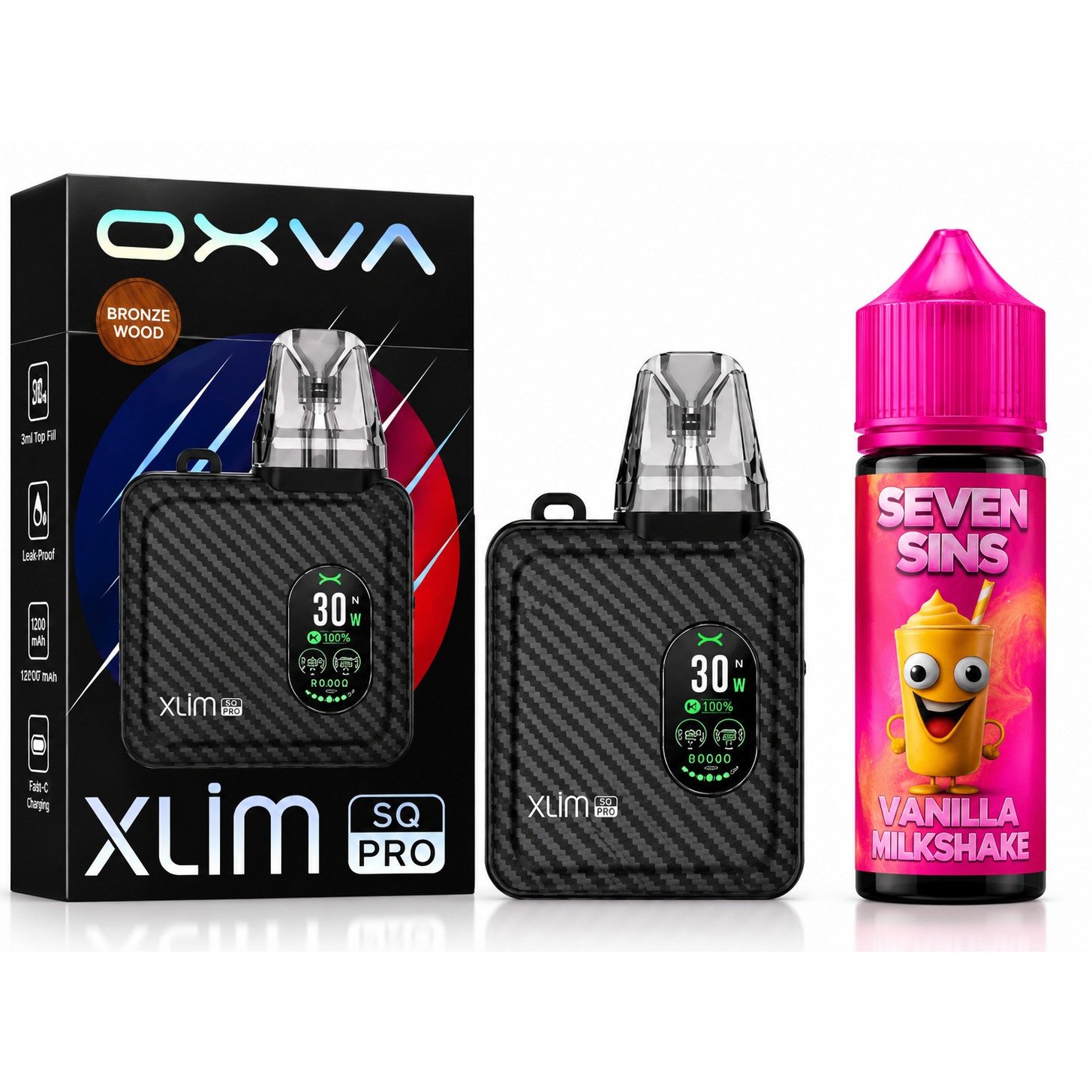 WhatsApp Image 2026-10-06 at 18.00.40 (1) Oxva Xlim SQ Pro + Salt Nic Seven Sins - Imagen 1