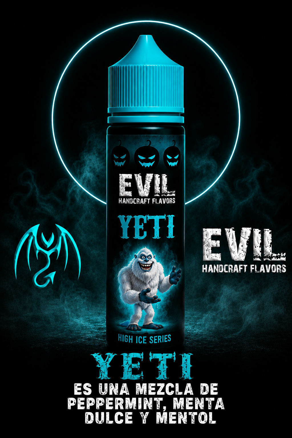 YETI Evil Salt Nic - 30ml- 25MG -High Ice Series- Yeti - Imagen 1