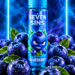 Seven Sins Salt Nic - 30ml- 35MG - Frozen Ice Series - Blueberry