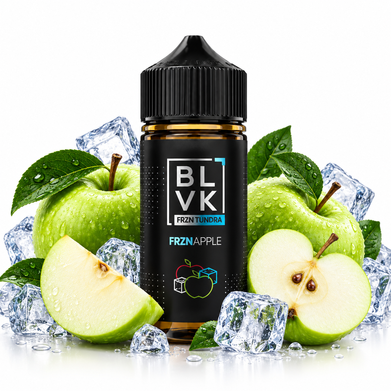 BLVK - APPLE BLVK 100ml 03 MG Tundra FRZN Apple - Imagen 1