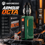 Vaporesso Armour Octa Kit 220W + iTANK 2  Vintage Green