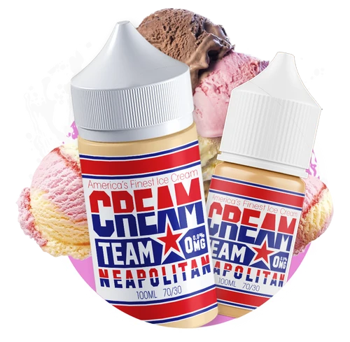 NEAPOLITAN -KING CREST King Crest e-liquids - Neapolitan 3 mg 100ml - Imagen 1