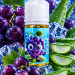 Seven Sins Salt Nic - 30ml- 0MG - Frozen Ice Series - Grape Aloe Frozen