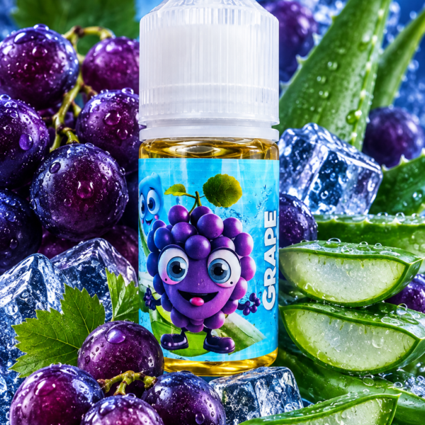 Seven Sins Salt Nic - 30ml- 0MG - Frozen Ice Series - Grape Aloe Frozen