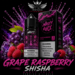 Nasty 60ml Juice 3MG Shisha Grape Raspberry