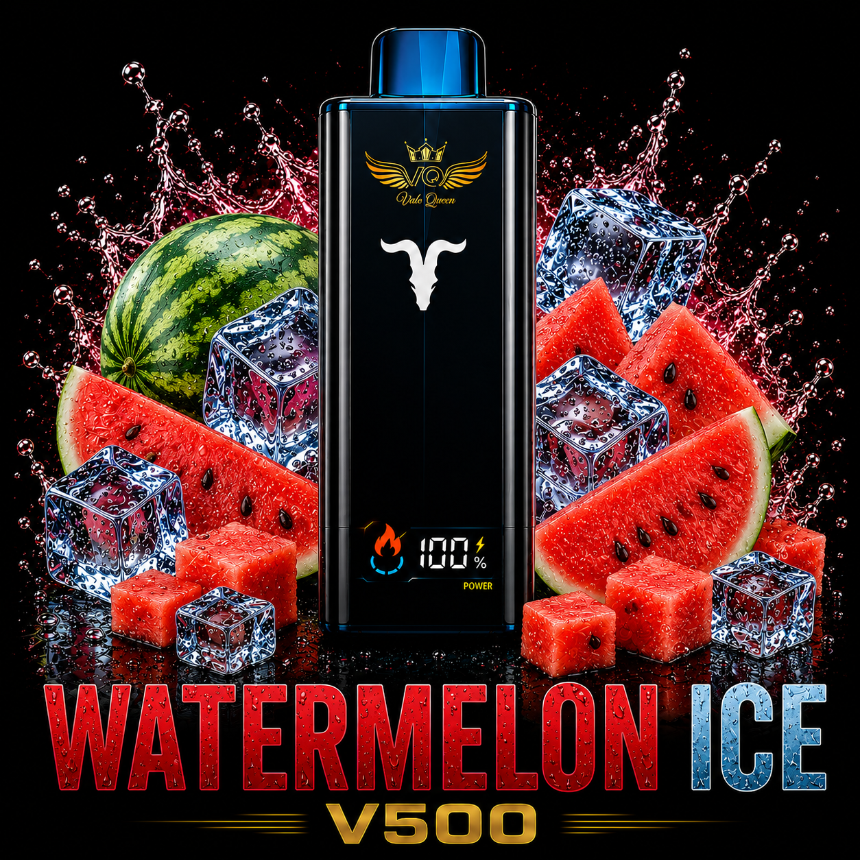 WATERMELON ICE Ignite V500 50.000 Puffs - Watermelon Mix - Imagen 1