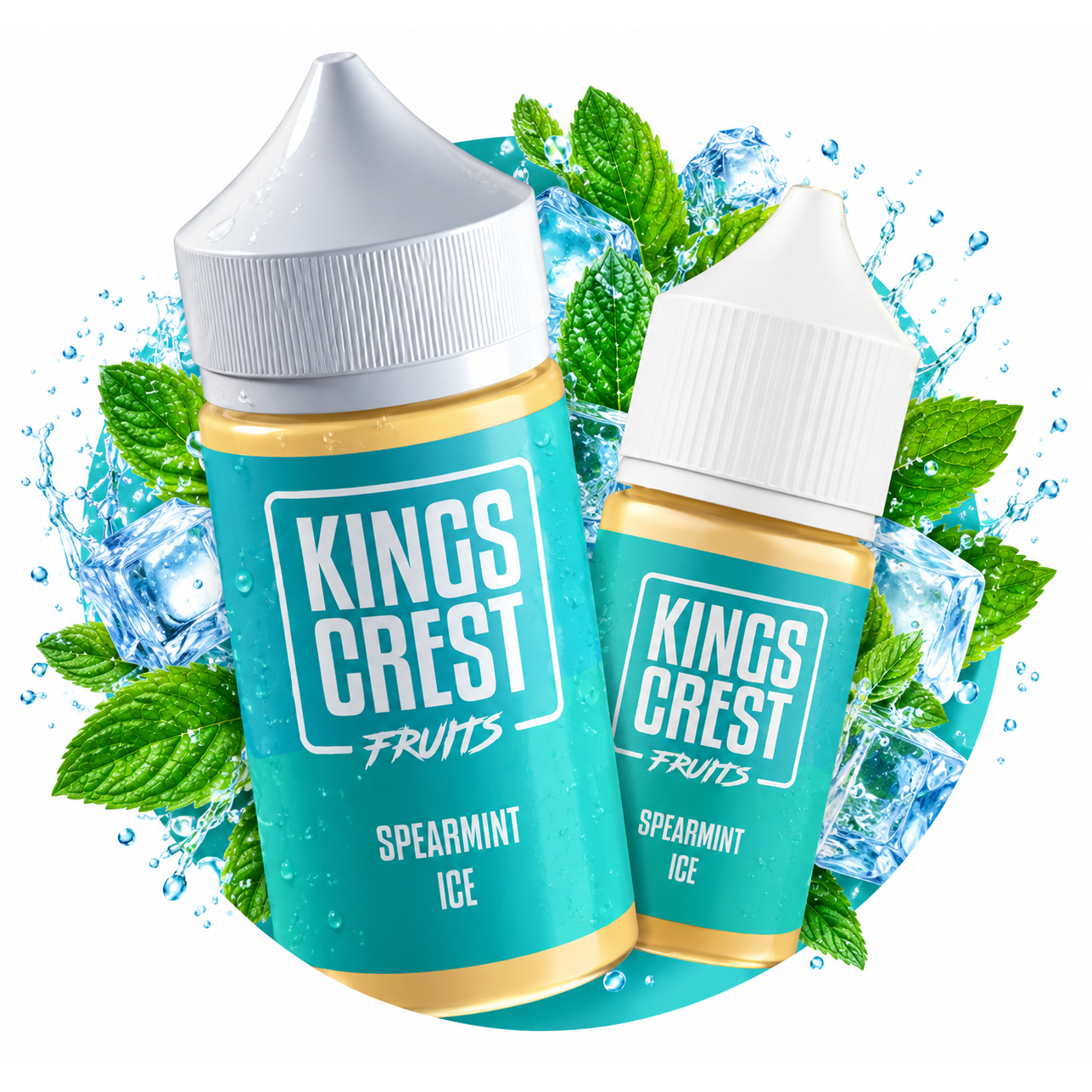 SPEARMINT King Crest e-liquids - Spearmint Menta Ice 3 mg 120ml - Imagen 1